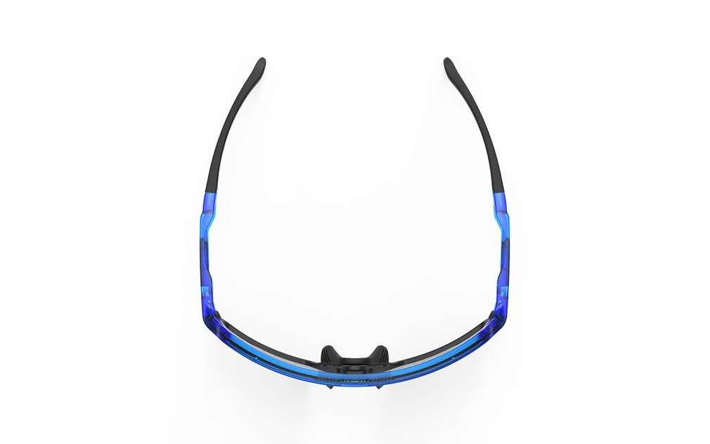Sonnenbrillen Rudy Project Kelion SP857877-0000 farbe crystal blue  gläser laser black