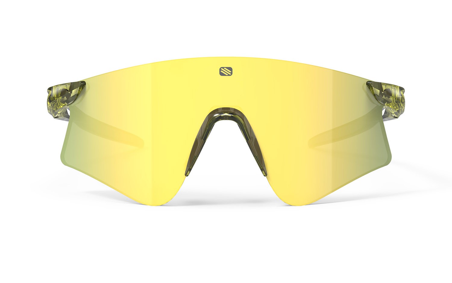Occhiali da sole Rudy Project Astral SP880530-0000 colore apple green fade gloss / crystal blue avio lenti multilaser yellow