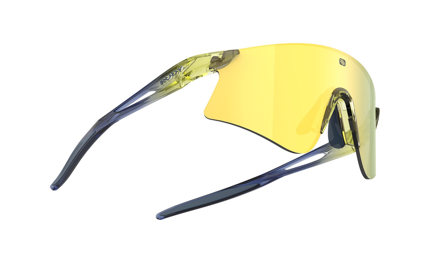 Occhiali da sole Rudy Project Astral SP880530-0000 colore apple green fade gloss / crystal blue avio lenti multilaser yellow