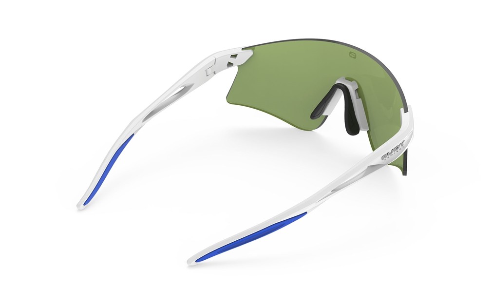 Occhiali da sole Rudy Project Astral SP883958-0000 colore white matte lenti multilaser blue