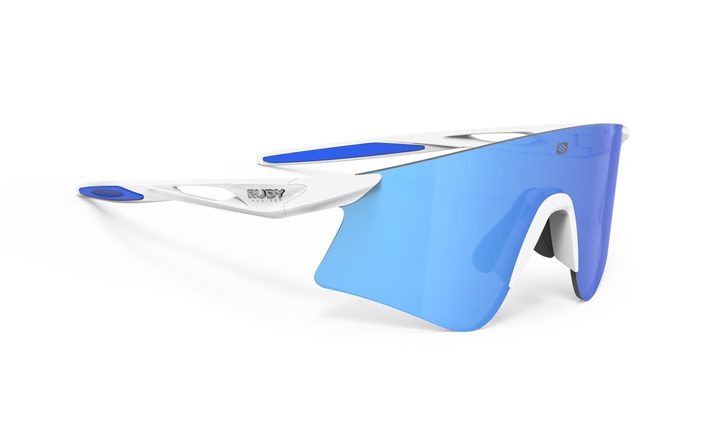 Occhiali da sole Rudy Project Astral SP883958-0000 colore white matte lenti multilaser blue