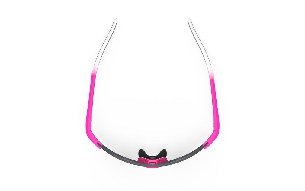 Occhiali da sole Rudy Project Astral SP886890-0000 colore pink fluo fade matte lenti smoke multilaser ice