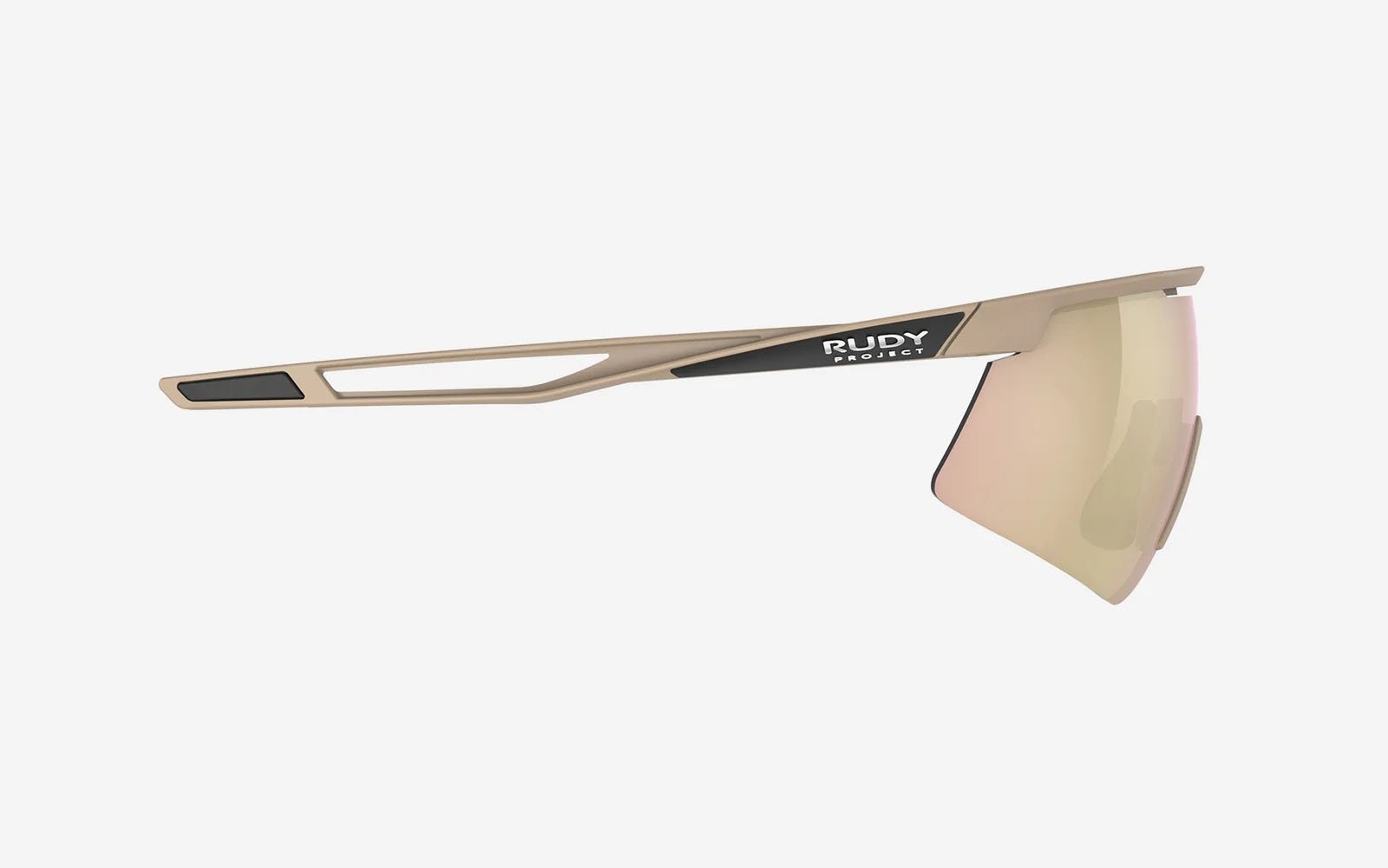 Occhiali da sole Rudy Project Turbolence + Elastic Cord Interface SP895455-0000 colore desert matte lenti multilaser rose gold