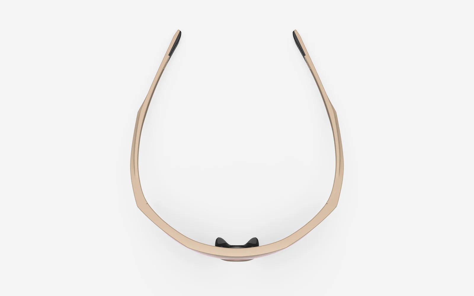 Occhiali da sole Rudy Project Turbolence Without Accessories SP895455-N000 colore desert matte lenti multilaser rose gold