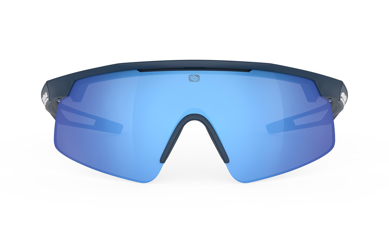 Occhiali da sole Rudy Project Turbolence SP896547-0000 colore blue navy matte lenti polar3fx asw multilaser blue