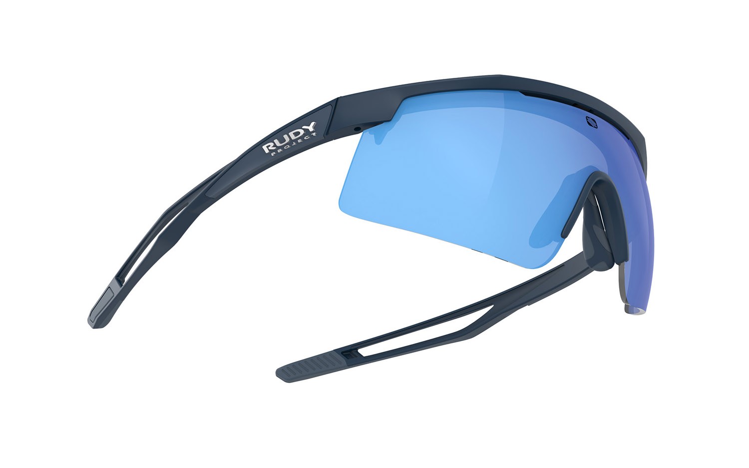 Occhiali da sole Rudy Project Turbolence SP896547-0000 colore blue navy matte lenti polar3fx asw multilaser blue