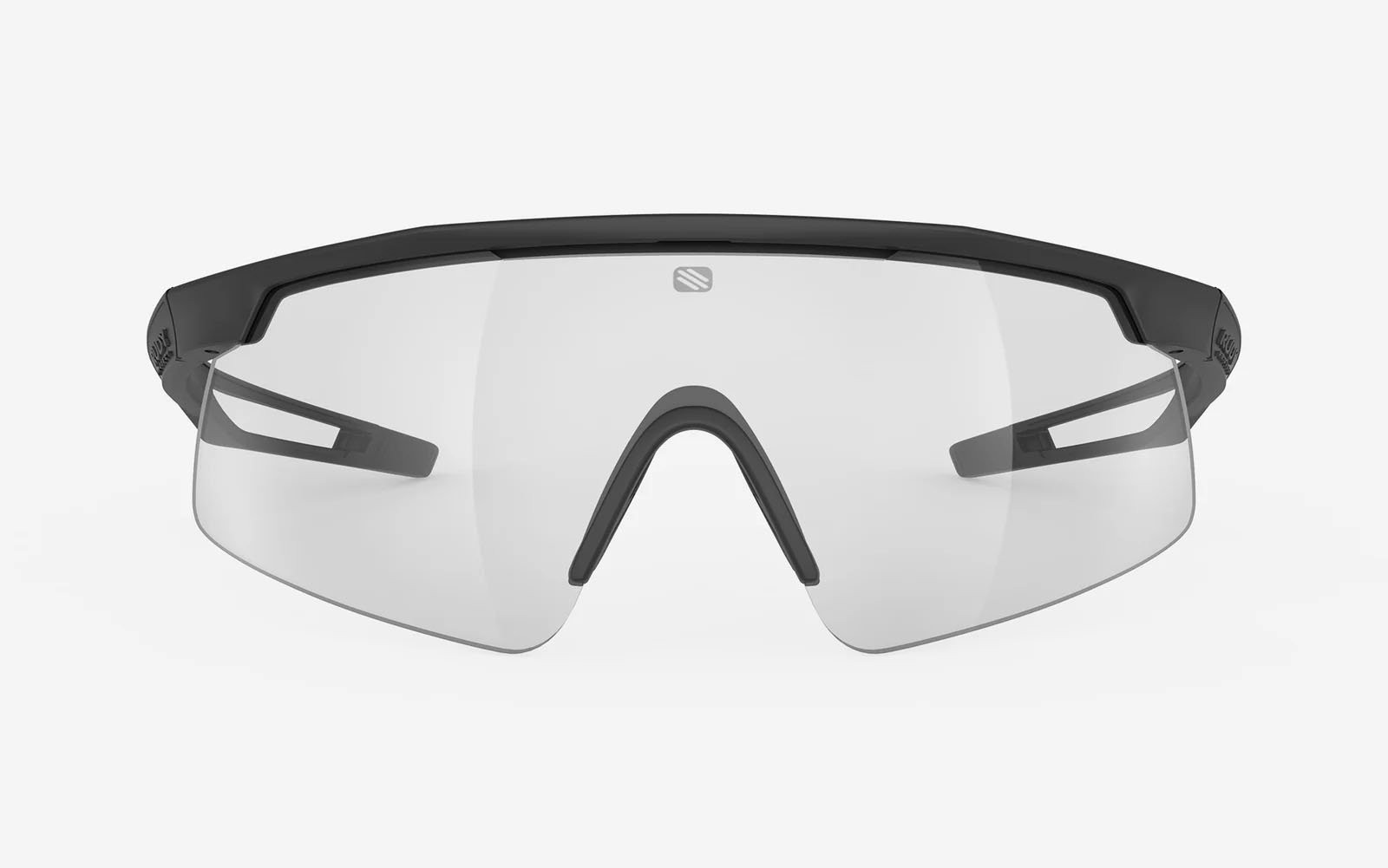 Occhiali da sole Rudy Project Turbolence + Elastic Cord Interface SP897306-SH00 colore black matte lenti impactx™ photochromic 2black z87.1+