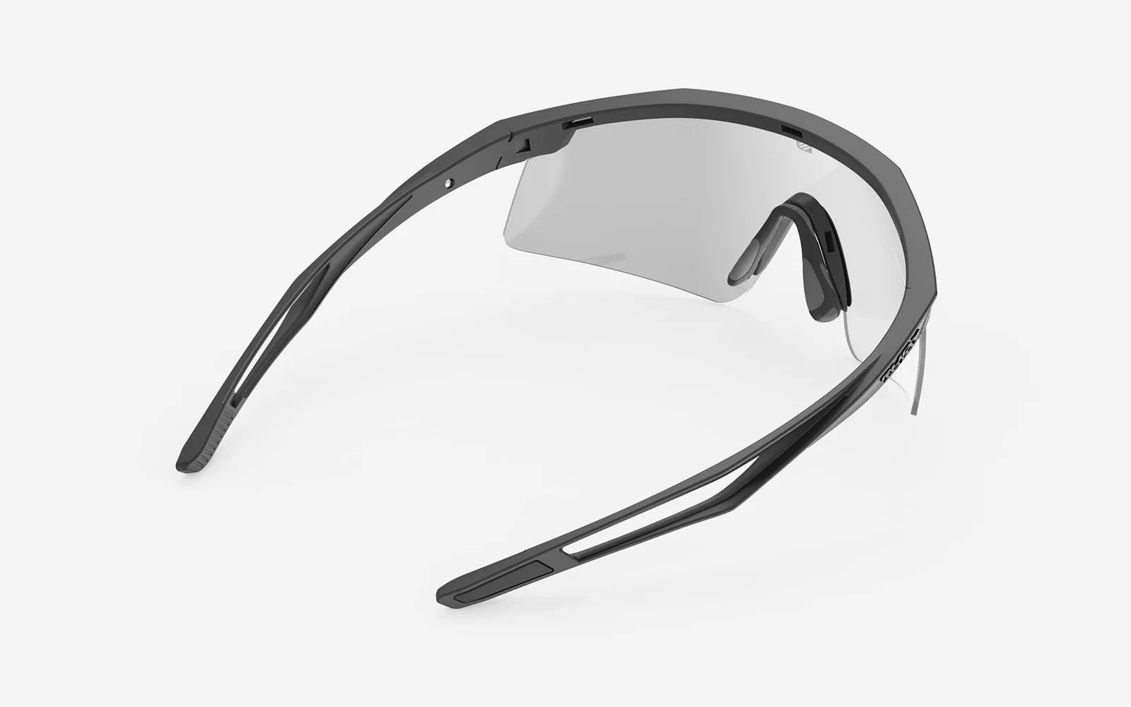 Occhiali da sole Rudy Project Turbolence + Elastic Cord Interface SP897306-SH00 colore black matte lenti impactx™ photochromic 2black z87.1+