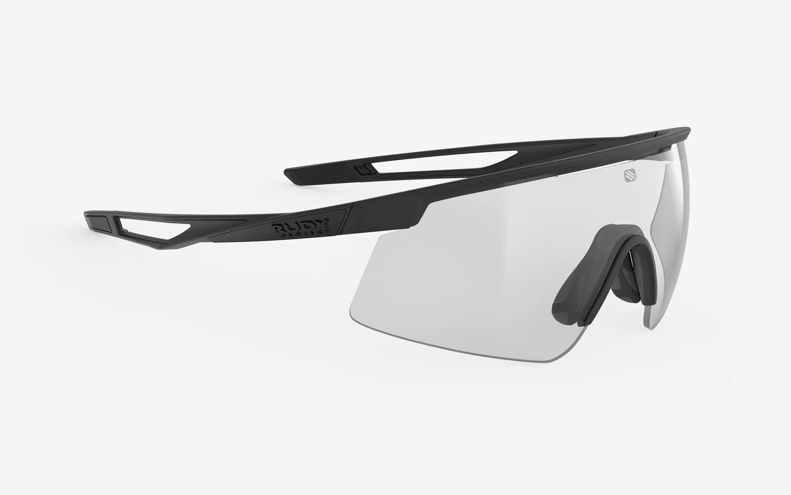 Occhiali da sole Rudy Project Turbolence Without Accessories SP897306-SHN0 colore black matte lenti impactx™ photochromic 2black z87.1+