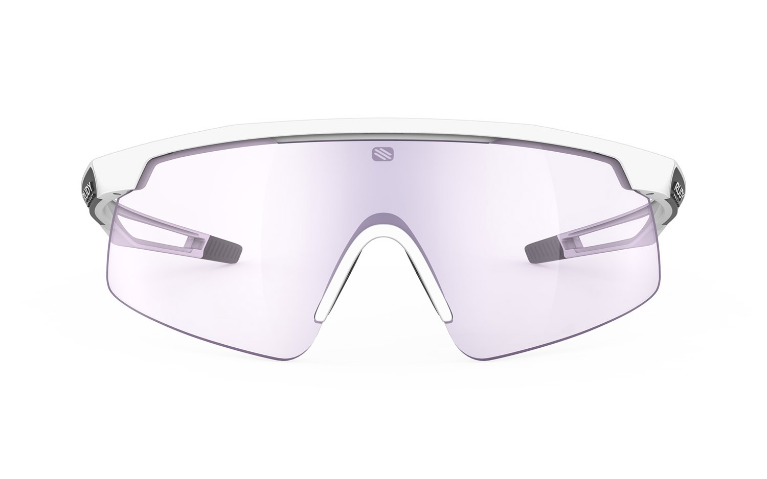 Occhiali da sole Rudy Project Turbolence SP897558-N000 colore white matte lenti impactx photochromic 2 laser purple