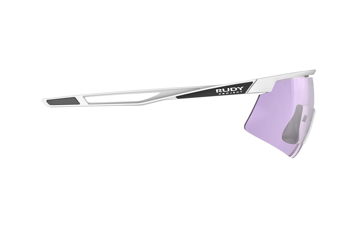 Occhiali da sole Rudy Project Turbolence SP897558-N000 colore white matte lenti impactx photochromic 2 laser purple