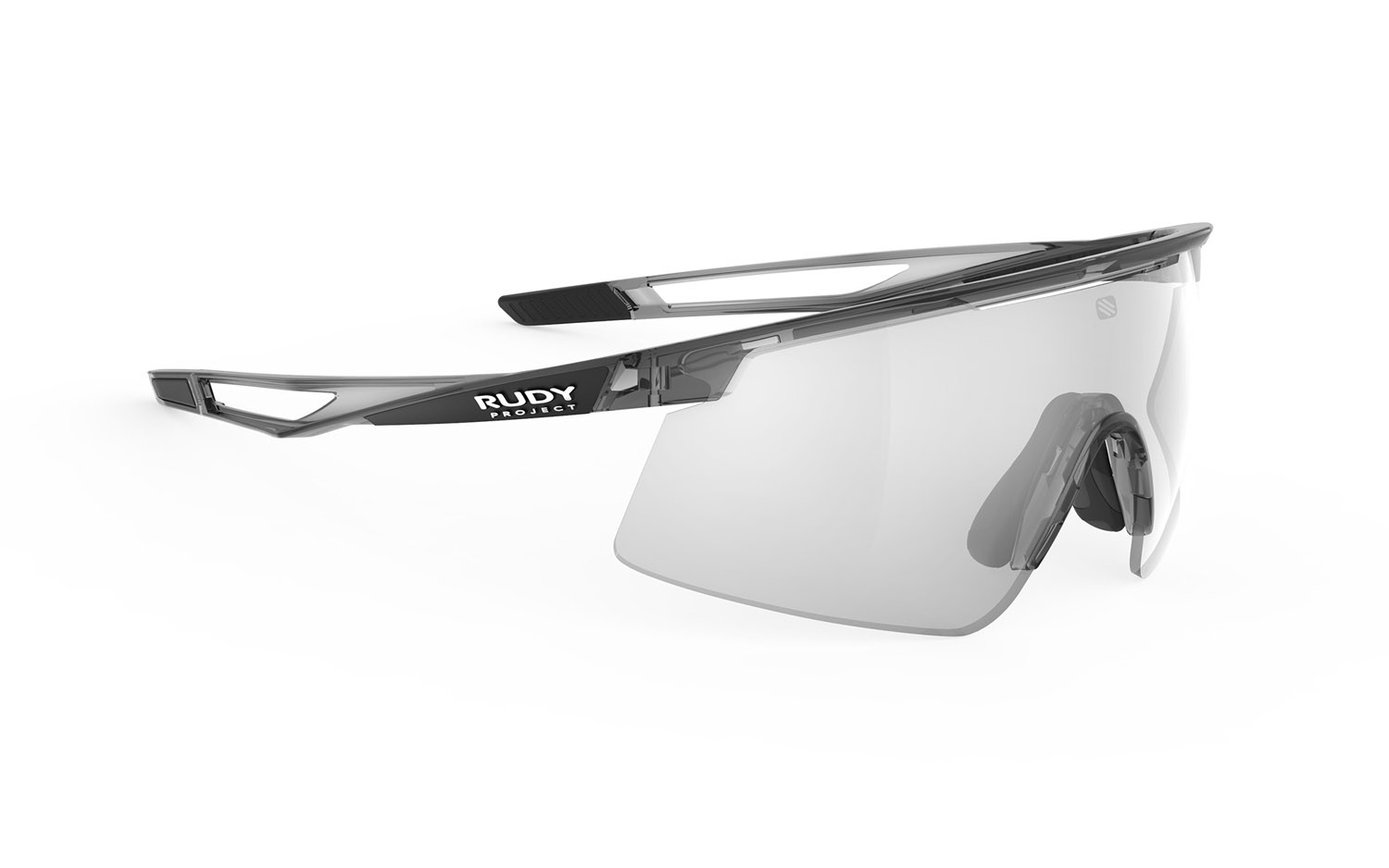Occhiali da sole Rudy Project Turbolence SP897833-N000 colore crystal ash lenti impactx photochromic 2 laser black