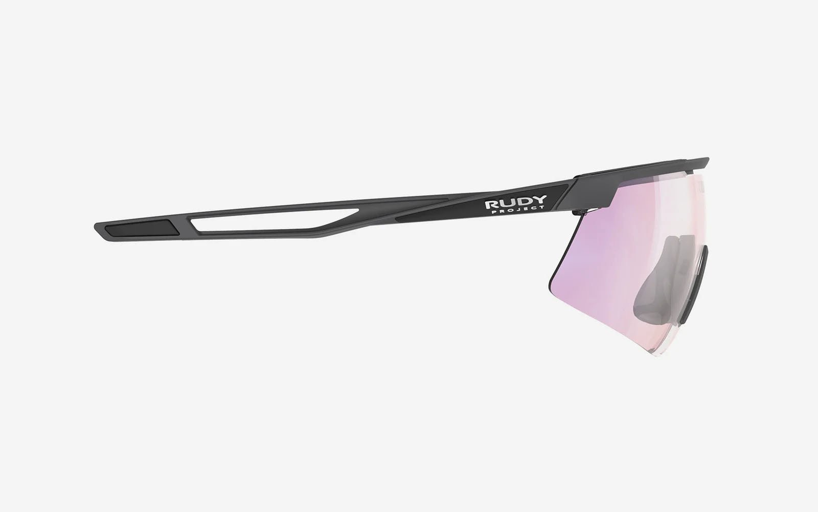 Occhiali da sole Rudy Project Turbolence + Elastic Cord Interface SP897438-0000 colore charcoal matte lenti impactx™ photochromic 2laser red