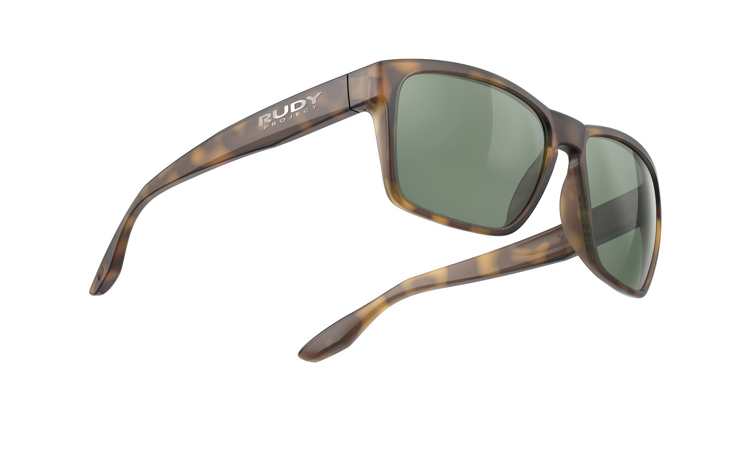 Occhiali da sole Rudy Project Spinhawk Edge SP900140-0000 colore demi brown matte lenti green