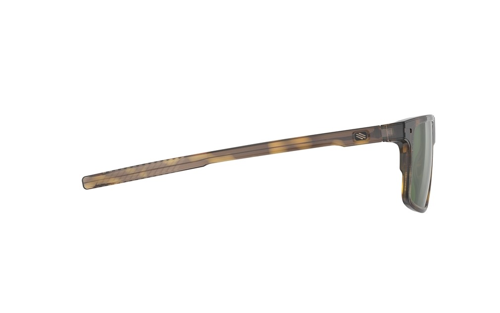 Occhiali da sole Rudy Project Stellar SP910110-0000 colore demi brown gloss lenti green