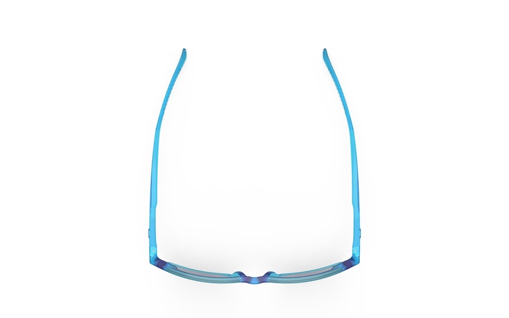 Occhiali da sole Rudy Project Stellar SP914168-0000 colore crystal azur  lenti multilaser green