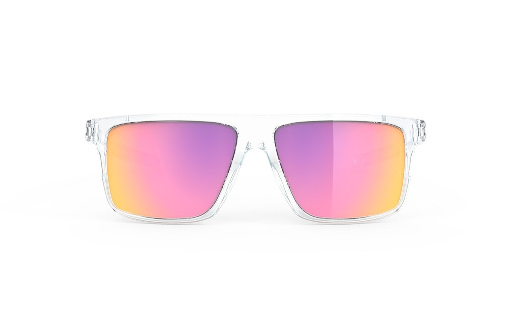 Occhiali da sole Rudy Project Stellar SP915296-0000 colore crystal gloss lenti multilaser sunset