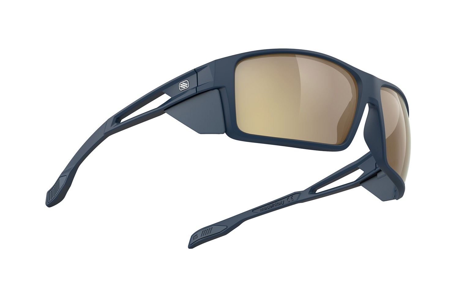 Occhiali da sole Rudy Project Nyad SP927247-0000 colore blue navy matte lenti impactx photochromic 2 laser crimson
