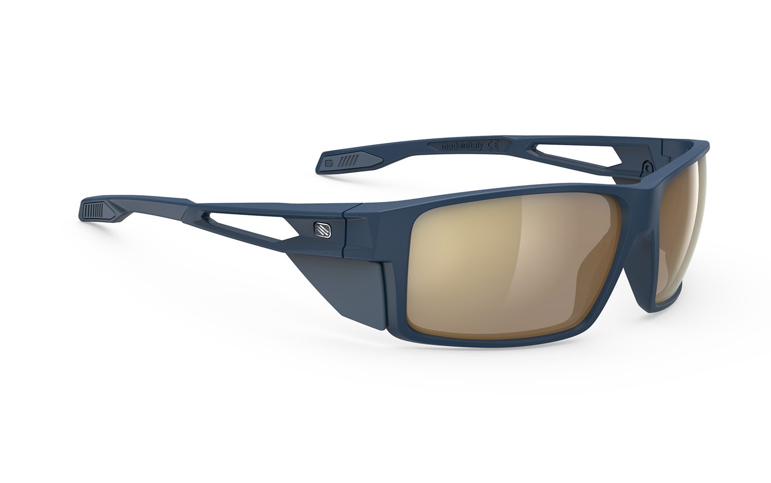 Occhiali da sole Rudy Project Nyad SP927247-0000 colore blue navy matte lenti impactx photochromic 2 laser crimson