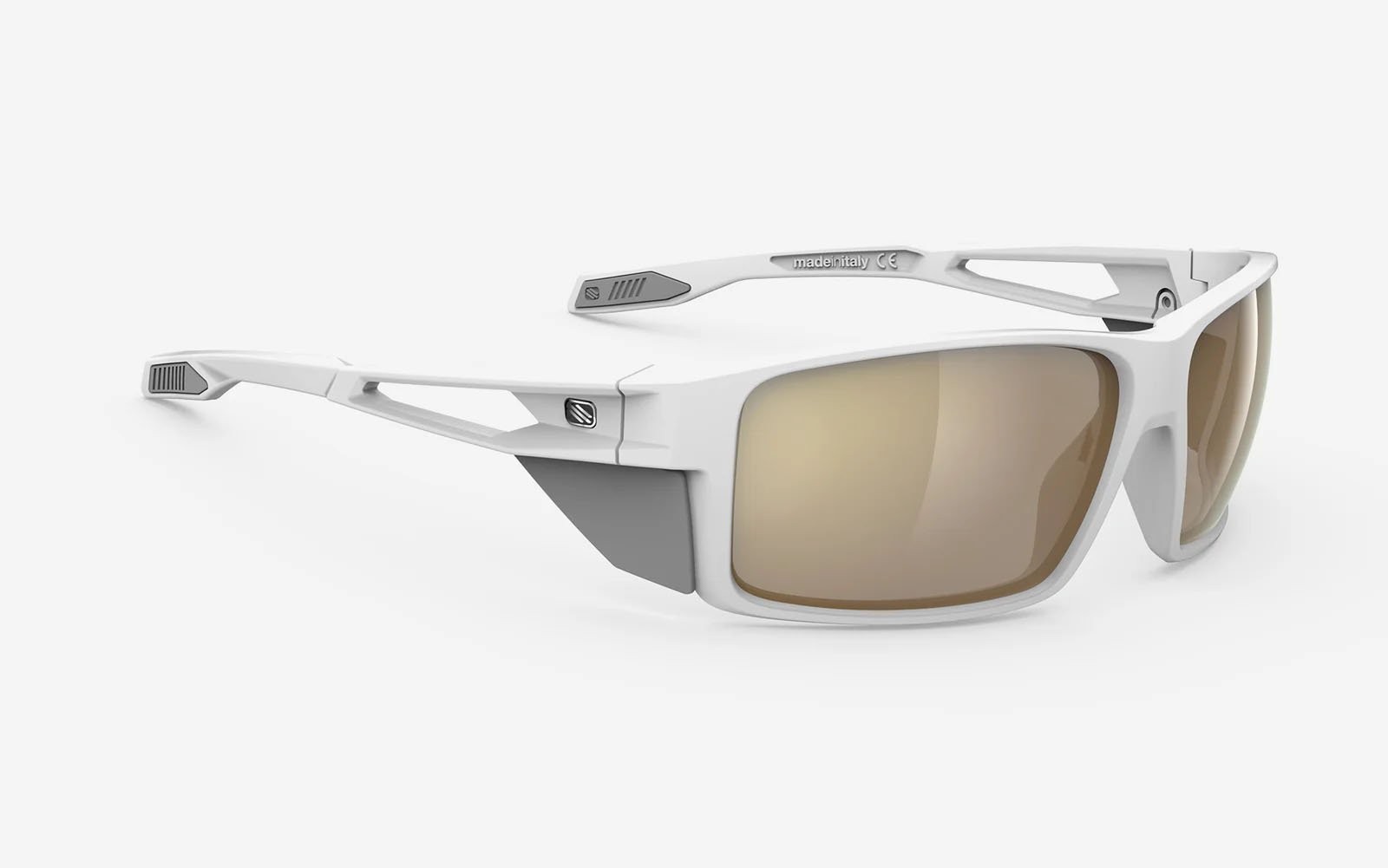 Occhiali da sole Rudy Project Nyad SP927278-0000 colore white matte lenti impactx™ photochromic 2laser crimson