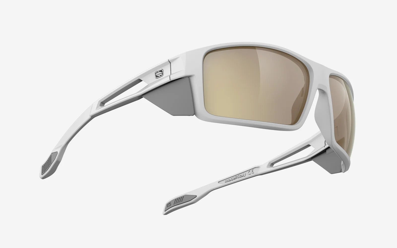 Occhiali da sole Rudy Project Nyad SP927278-0000 colore white matte lenti impactx™ photochromic 2laser crimson