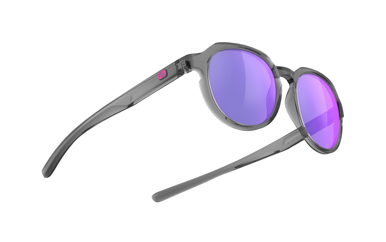 Occhiali da sole Rudy Project Glamshady SP934233-0000 colore multilaser violet lenti crystal ash