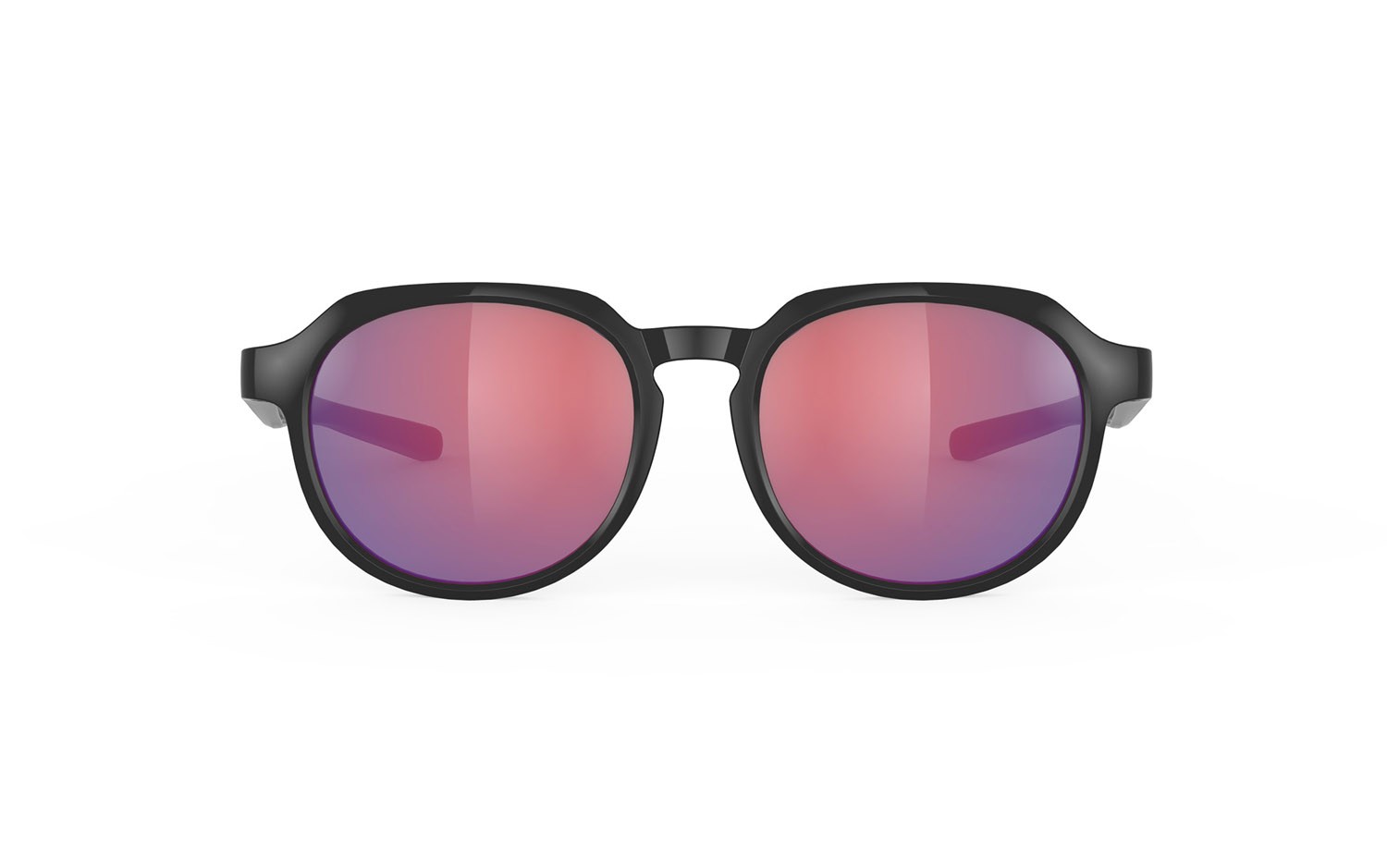 Occhiali da sole Rudy Project Glamshady SP936242-0000 colore black gloss lenti polar 3fx hdr multilaser red