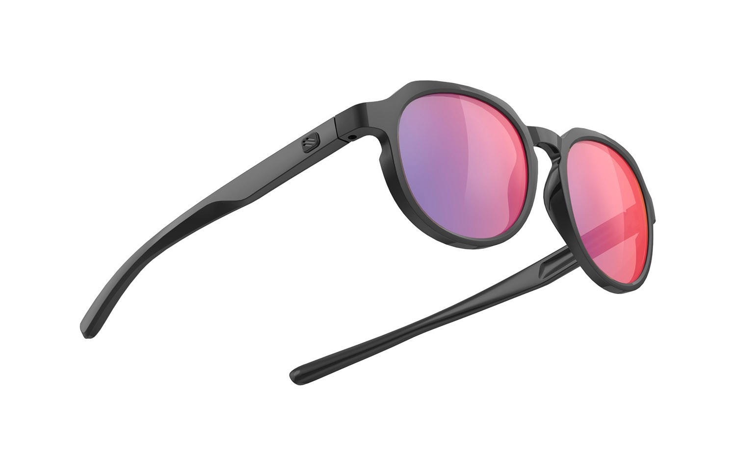 Occhiali da sole Rudy Project Glamshady SP936242-0000 colore black gloss lenti polar 3fx hdr multilaser red