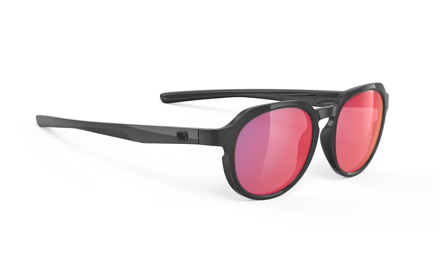 Occhiali da sole Rudy Project Glamshady SP936242-0000 colore black gloss lenti polar 3fx hdr multilaser red