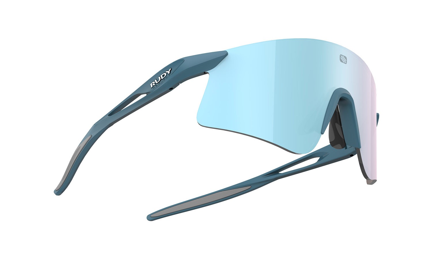 Sunglasses Rudy Project Astral X SP943464-0000 color light teal matte lenses multilaser osmium