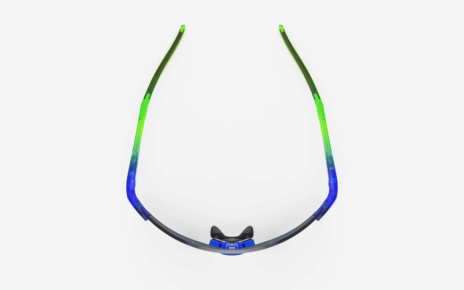 Occhiali da sole Rudy Project Astral X SP943979-0000 colore crystal blue / green fluo gloss lenti multilaser blue