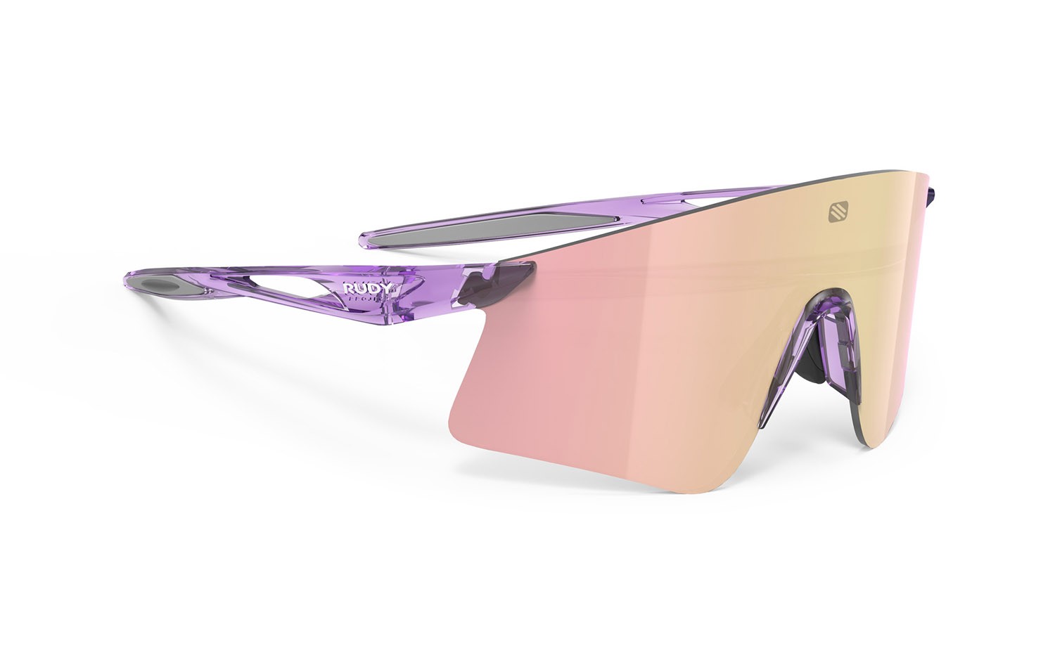 Occhiali da sole Rudy Project Astral X SP945465-0000 colore cristal lilac gloss lenti multilaser rose gold