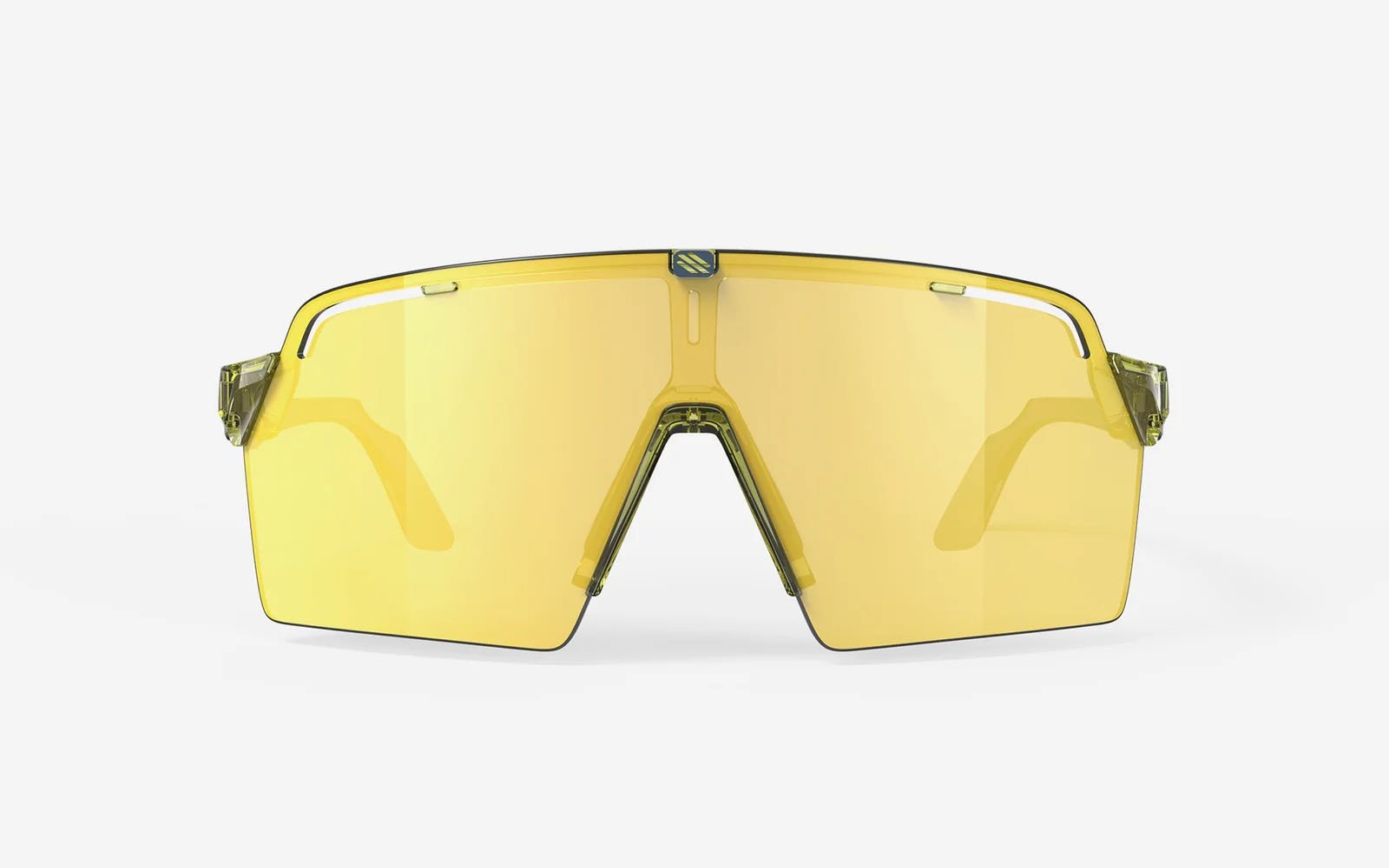 Occhiali da sole Rudy Project Spinshield Pro SP980530-0000 colore crystal apple/avio lenti mls yellow