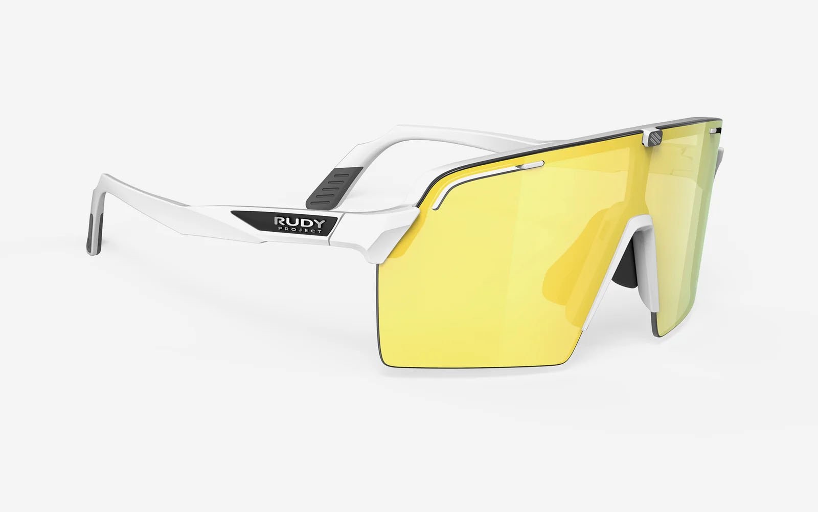 Occhiali da sole Rudy Project Spinshield Pro SP980558-0000 colore white matte lenti multilaser yellow