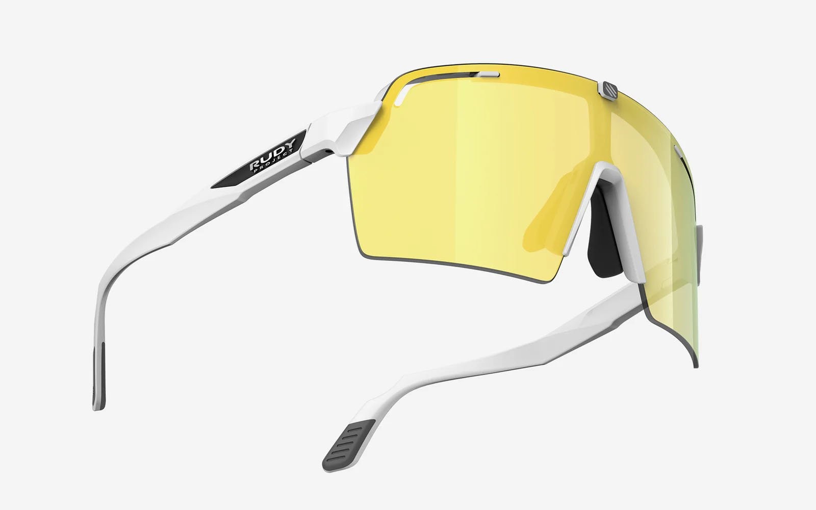 Occhiali da sole Rudy Project Spinshield Pro SP980558-0000 colore white matte lenti multilaser yellow