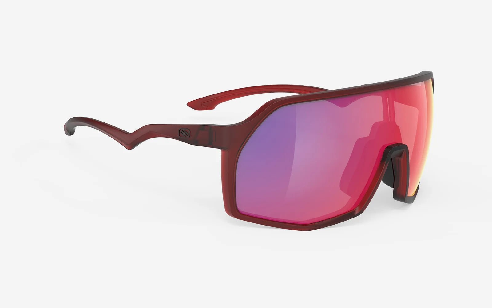 Occhiali da sole Rudy Project Thunder SP993874-0000 colore frozen bordeaux lenti multilaser red