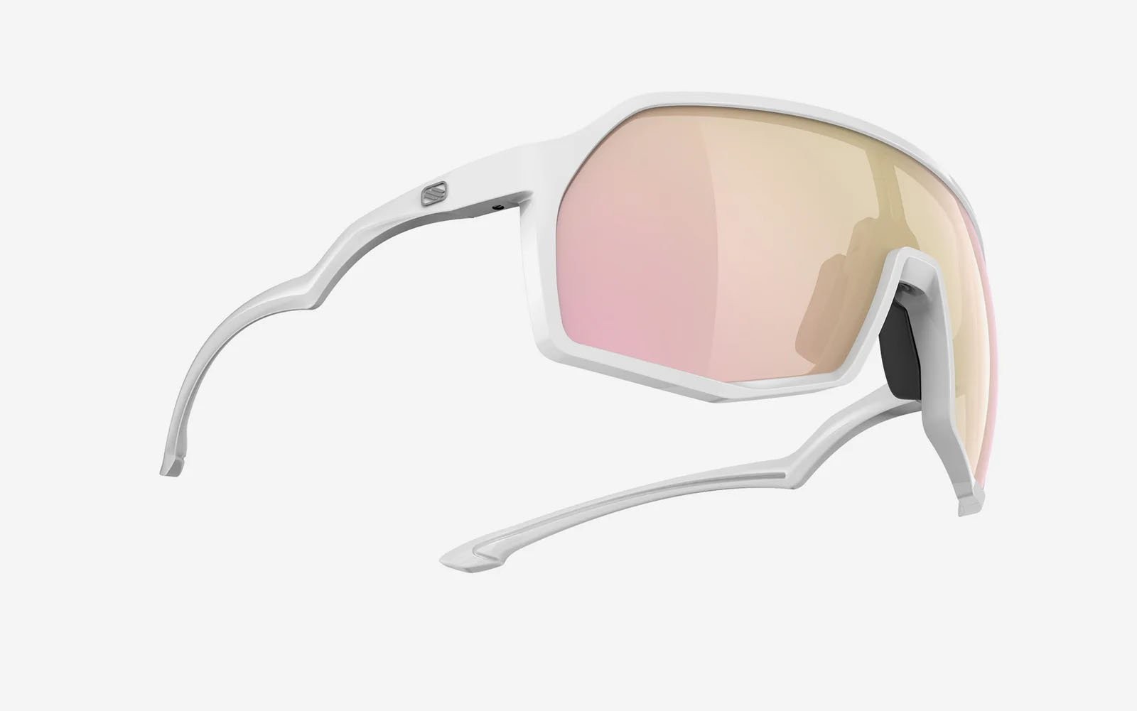 Occhiali da sole Rudy Project Thunder SP995469-0000 colore white gloss lenti multilaser rose gold