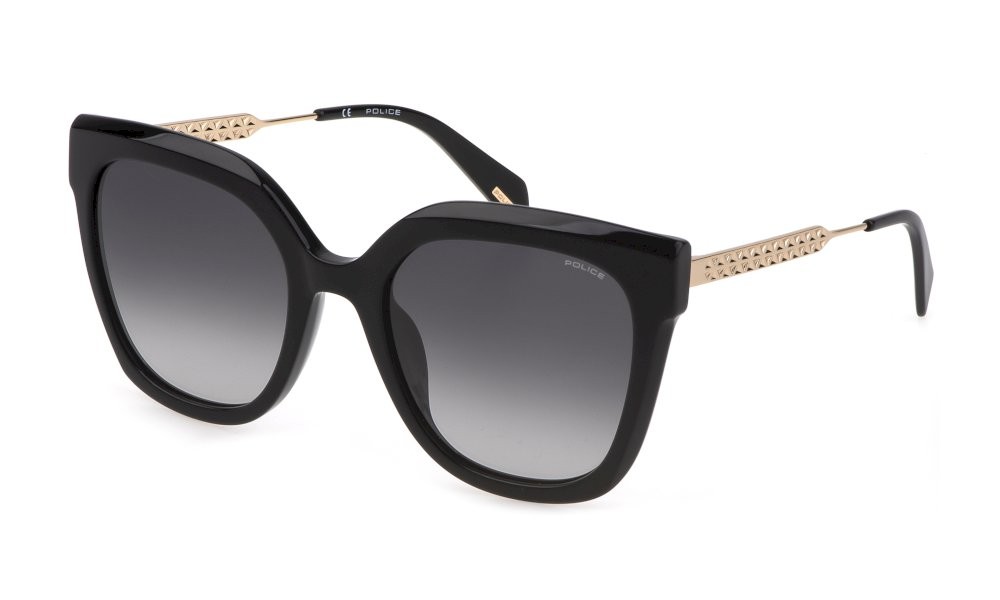 Sonnenbrillen Police Fame 1 SPLG19 (0700) farbe nero lucido gläser smoke gradient