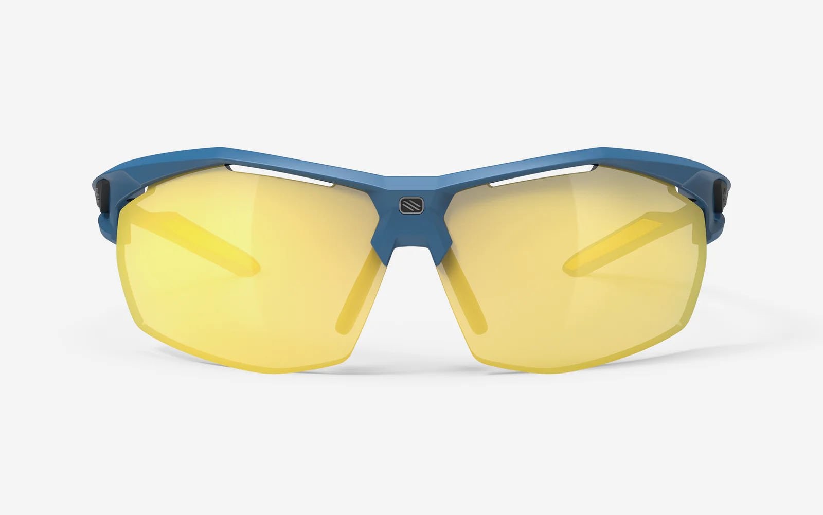Occhiali da sole Rudy Project Sydus SQ010549-0000 colore pacific blue matte lenti multilaser yellow