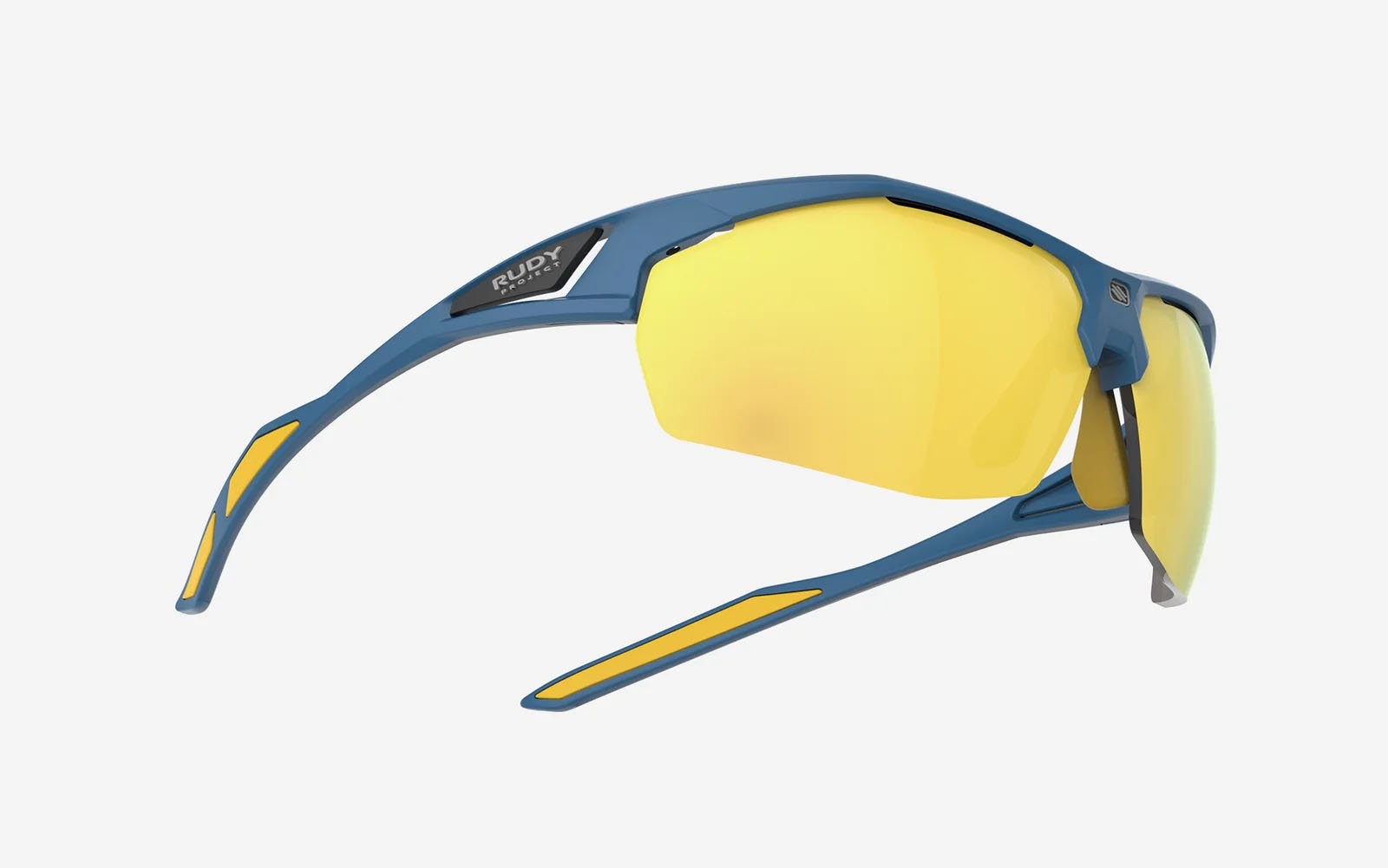 Occhiali da sole Rudy Project Sydus SQ010549-0000 colore pacific blue matte lenti multilaser yellow