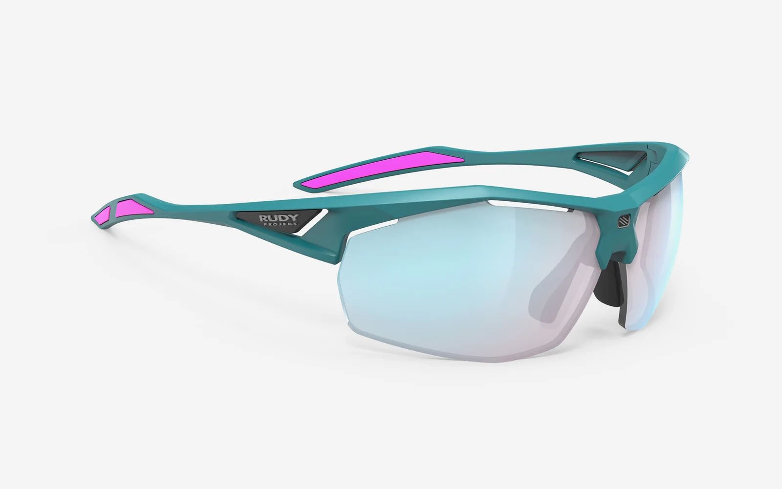 Occhiali da sole Rudy Project Sydus SQ013422-0000 colore teal matte lenti multilaser osmium