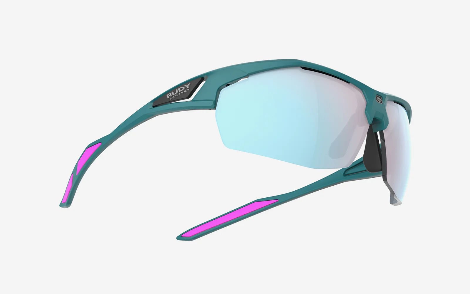 Occhiali da sole Rudy Project Sydus SQ013422-0000 colore teal matte lenti multilaser osmium