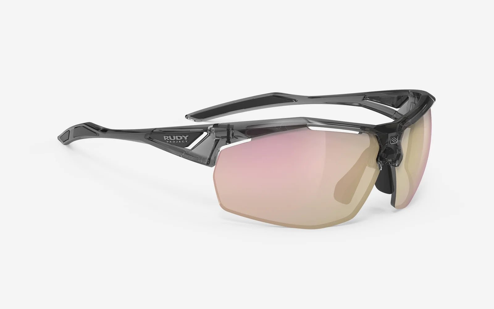 Occhiali da sole Rudy Project Sydus SQ015433-0000 colore crystal ash lenti multilaser rose gold