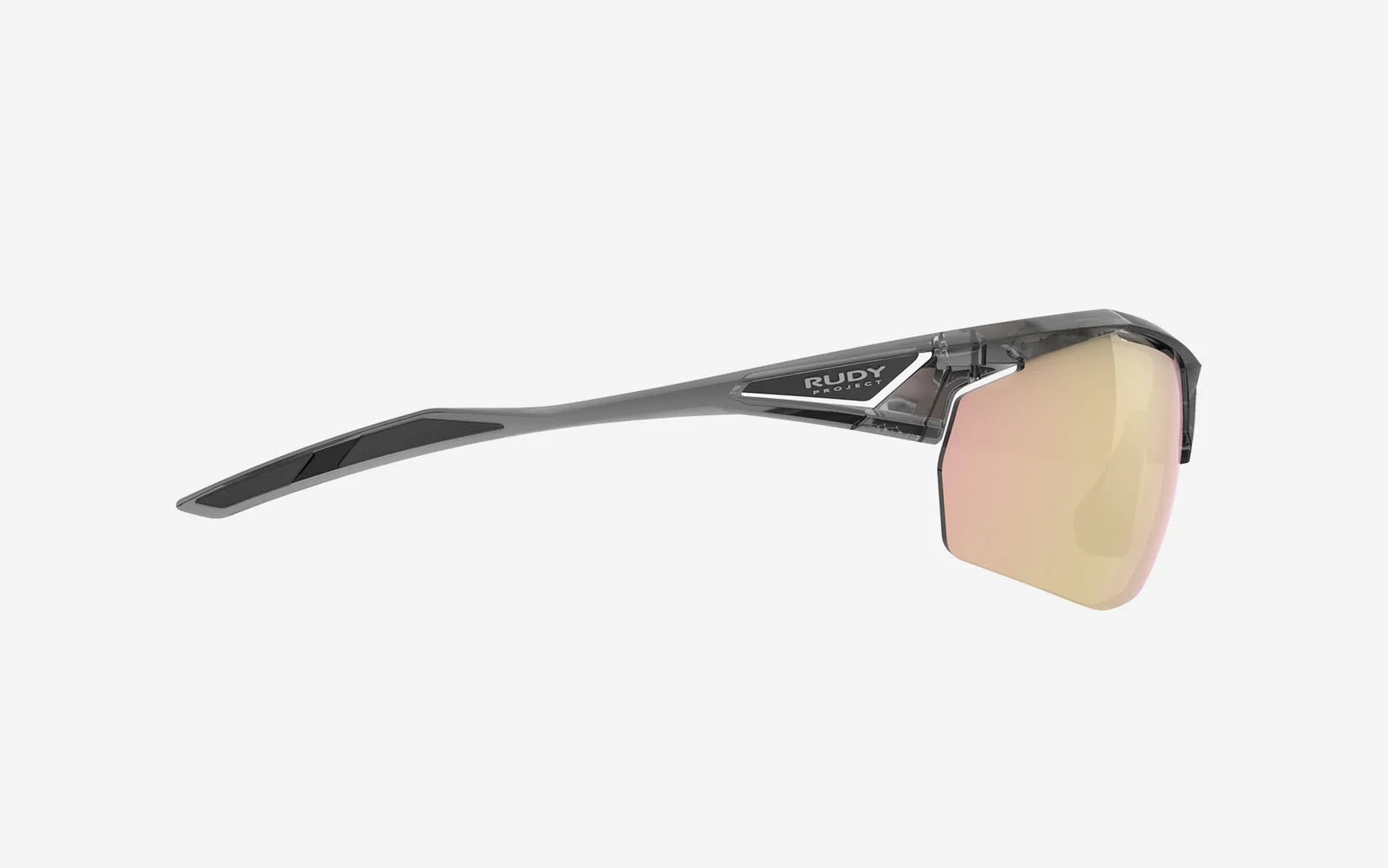 Occhiali da sole Rudy Project Sydus SQ015433-0000 colore crystal ash lenti multilaser rose gold