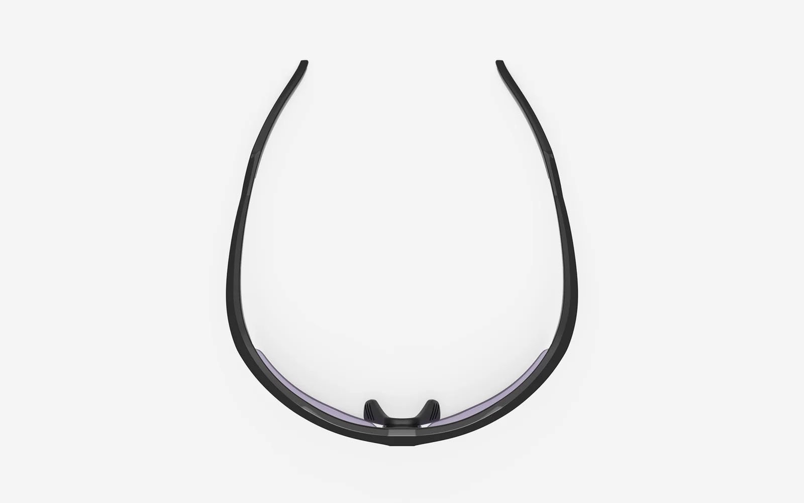 Occhiali da sole Rudy Project Sydus SQ017542-0000 colore black gloss lenti impactx™ photochromic 2laser purple