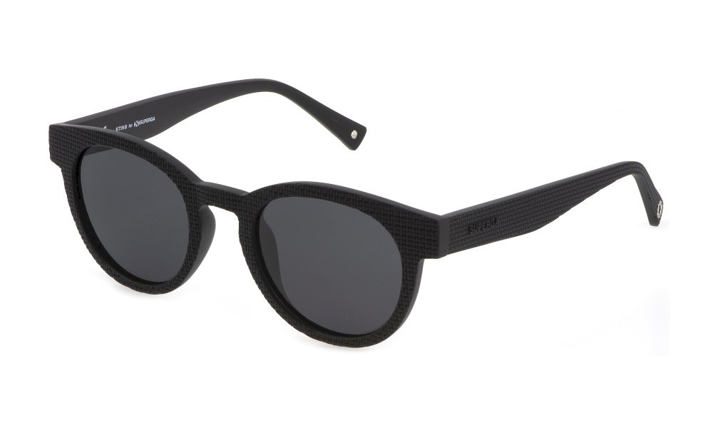 Sonnenbrillen Sting SST436 (U28P) farbe nero opaco gläser smoke 