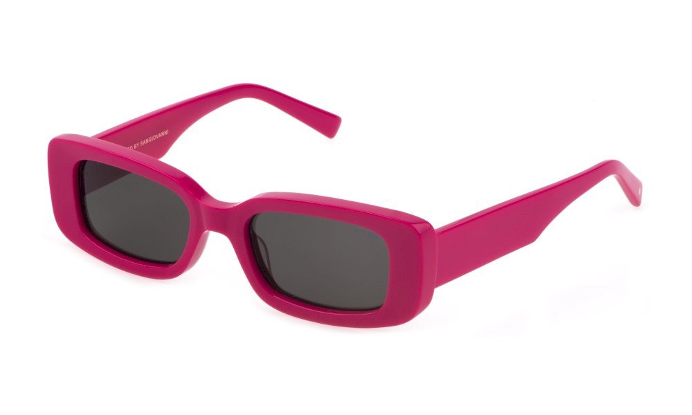 Occhiali da sole Sting SST441 (02GF) colore fuxia lucido lenti smoke 