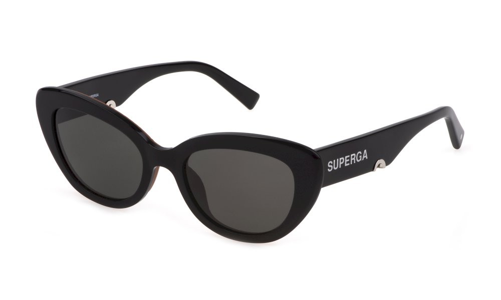Sonnenbrillen Sting SST458 (0700) farbe nero lucido gläser smoke 