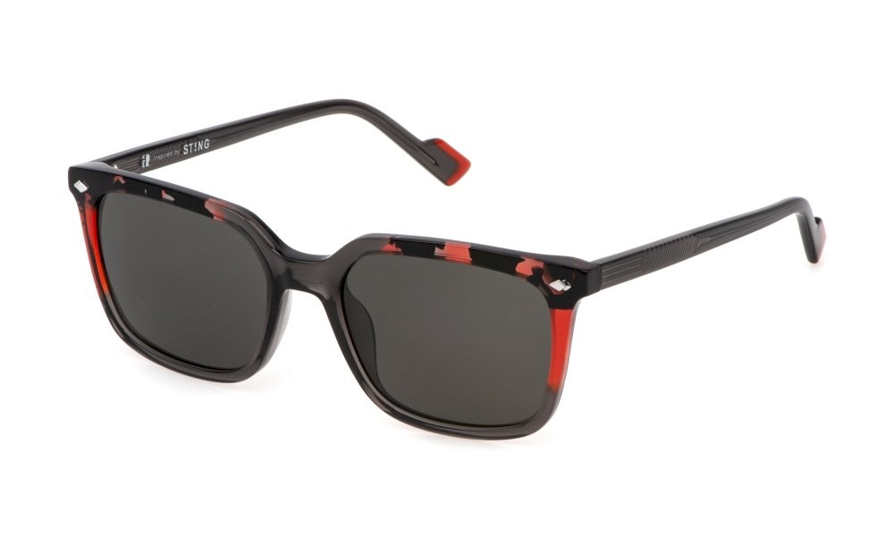 Occhiali da sole Sting SST515 (03GU) colore grigio lenti smoke