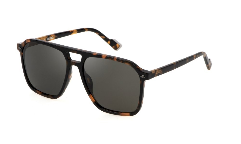 Occhiali da sole Sting SST517 (829K) colore avana lenti smoke